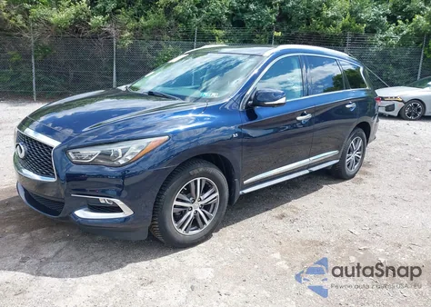 2019 Infiniti Qx60 Luxe z USA, uszkodzony, nr VIN 5N1DL0MM6KC509996
